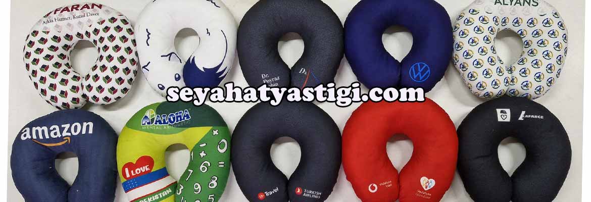 toptan baskılı seyahat yastığı imalatı demspor